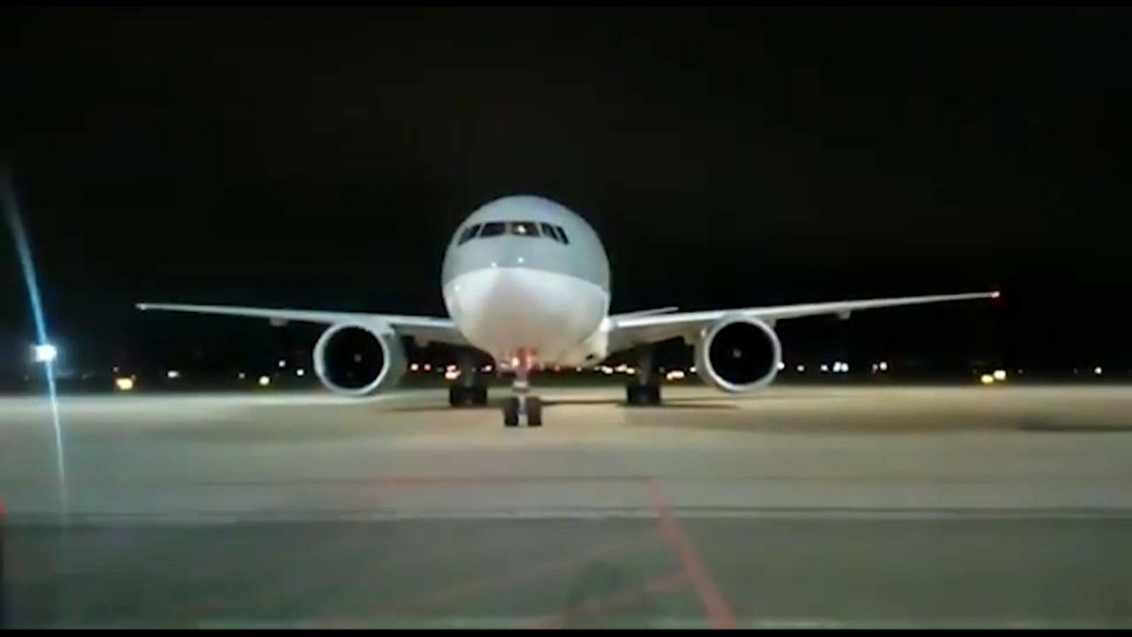 El nové avió procedent de la Xina