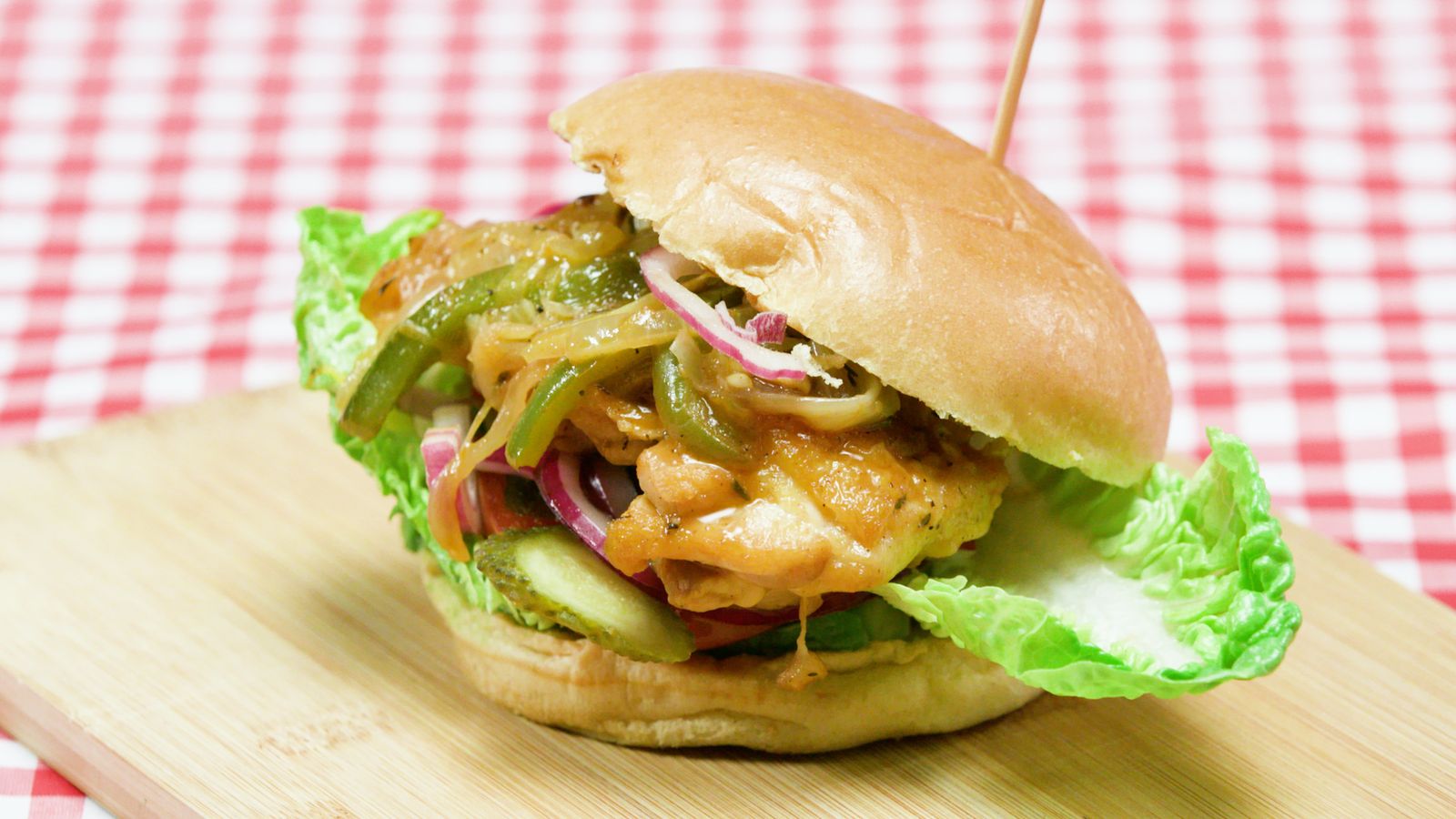 Sàndwitx de pollastre a la cervesa