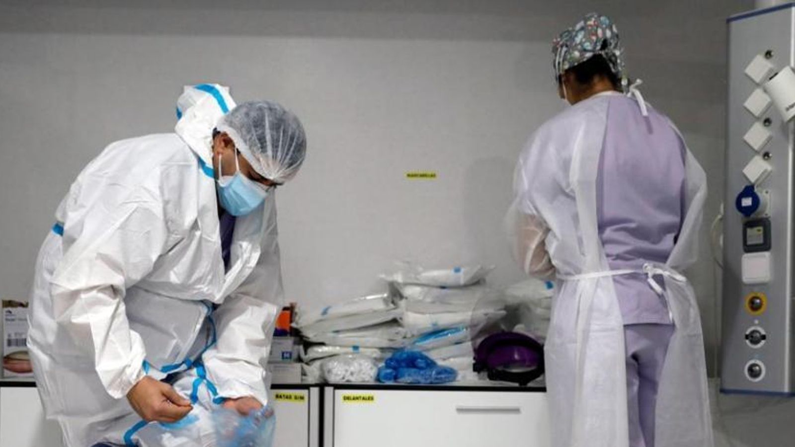 Personal sanitari en una imatge d'arxiu