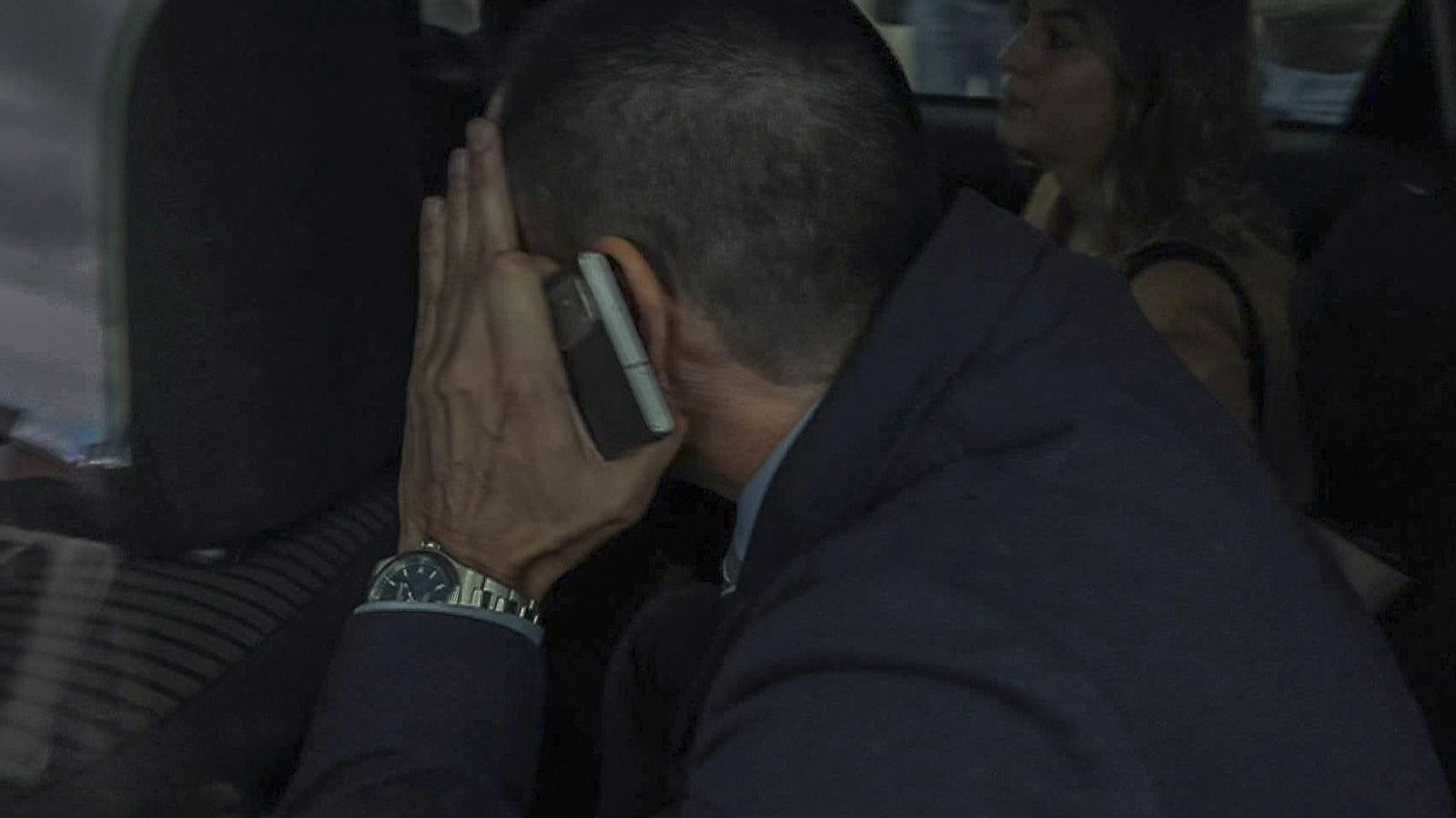 L'empresari Alberto González Amador en els jutjats de Plaza de Castilla (Madrid) este dilluns