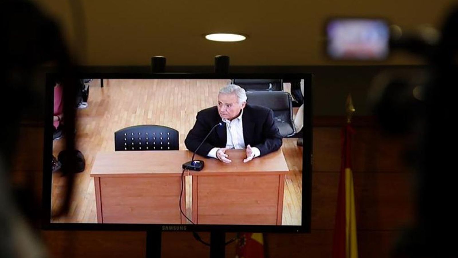 Luis Díaz Alperi declarant