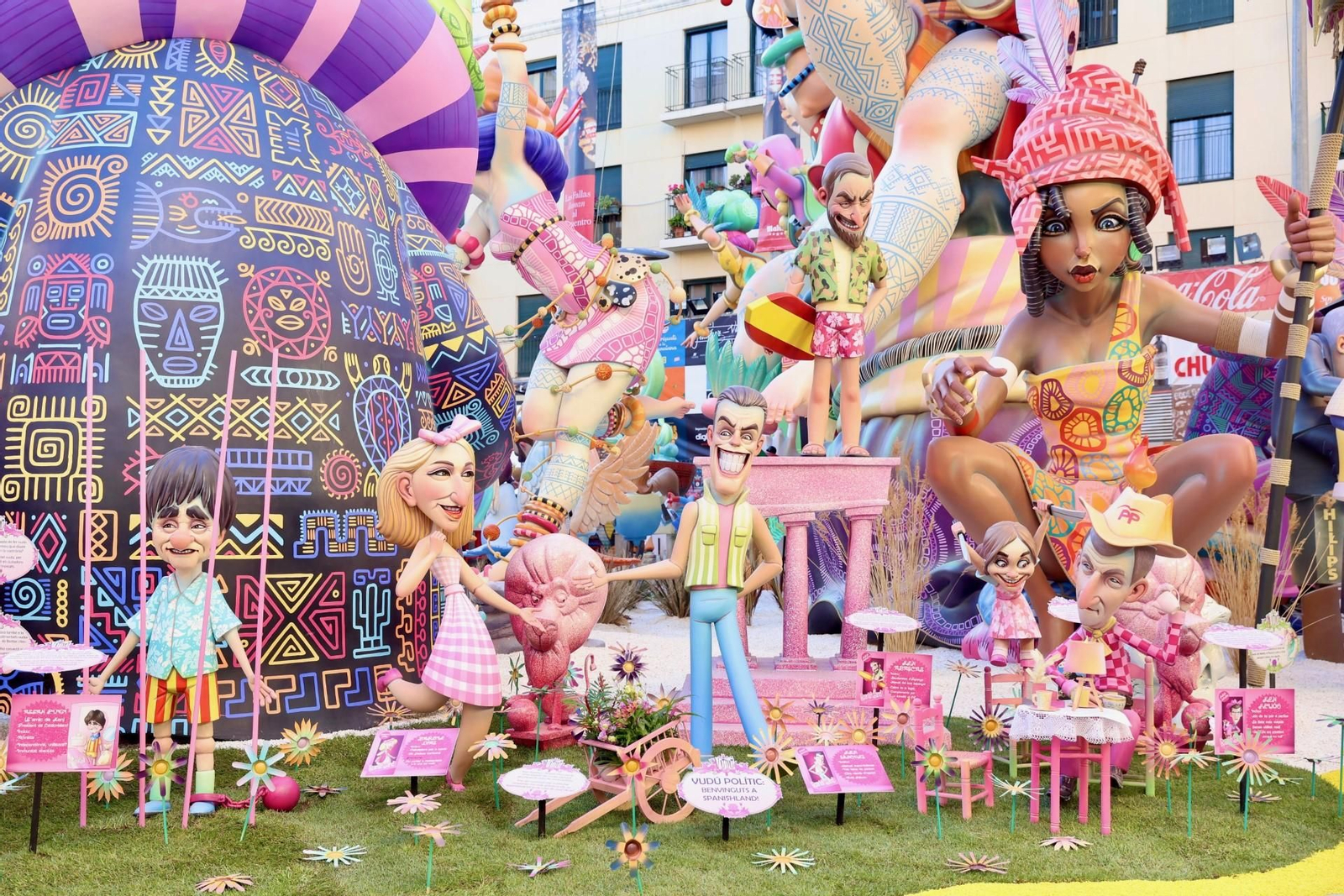 Falla Plaça del Pilar