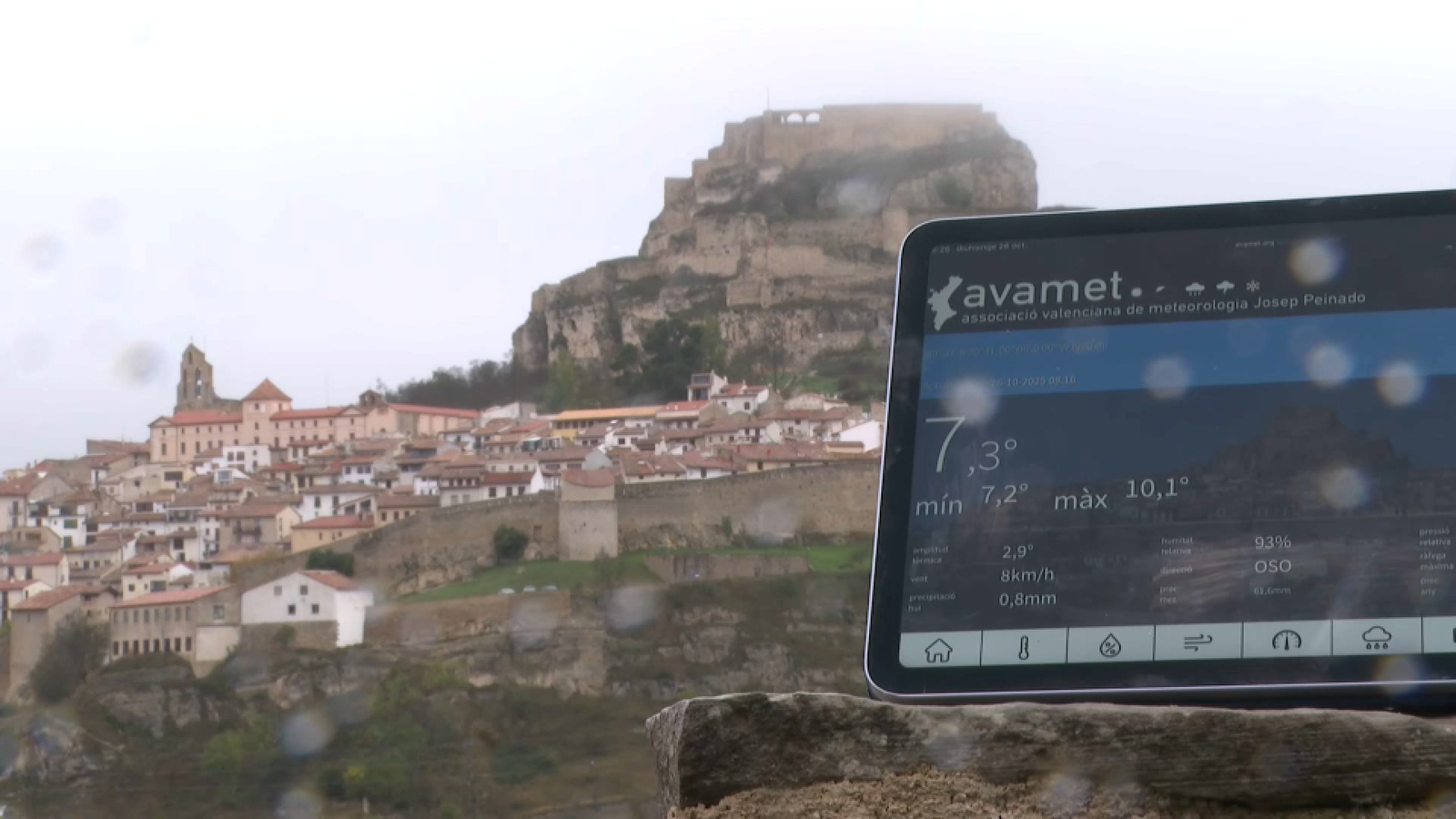 Canvi d'hora i canvi dràstic en les temperatures