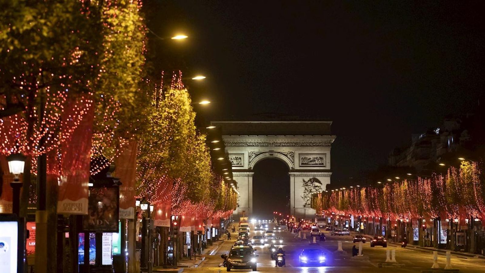 Il·luminació nadalenca a París, França