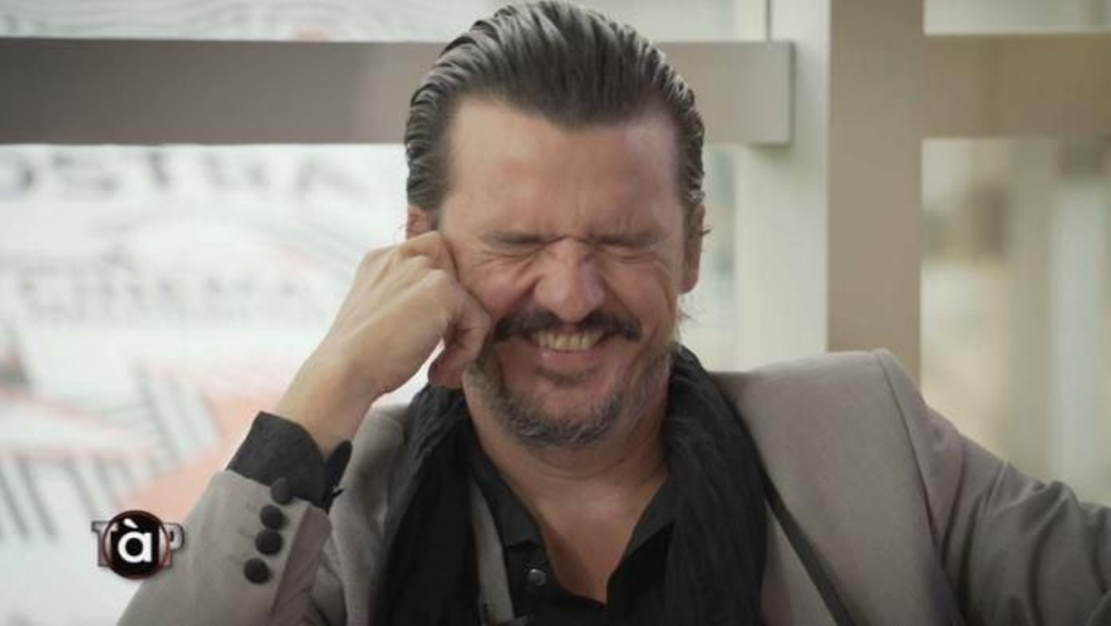 Coque Malla riu en escoltar algunes de les preguntes