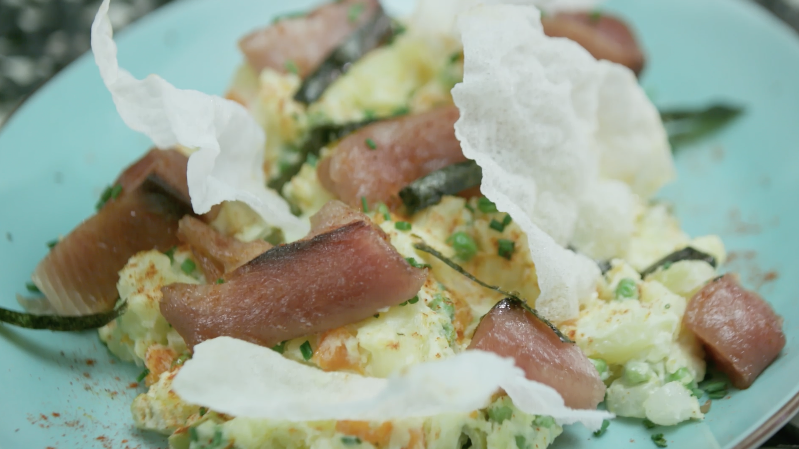 Ensaladilla russa a la japonesa