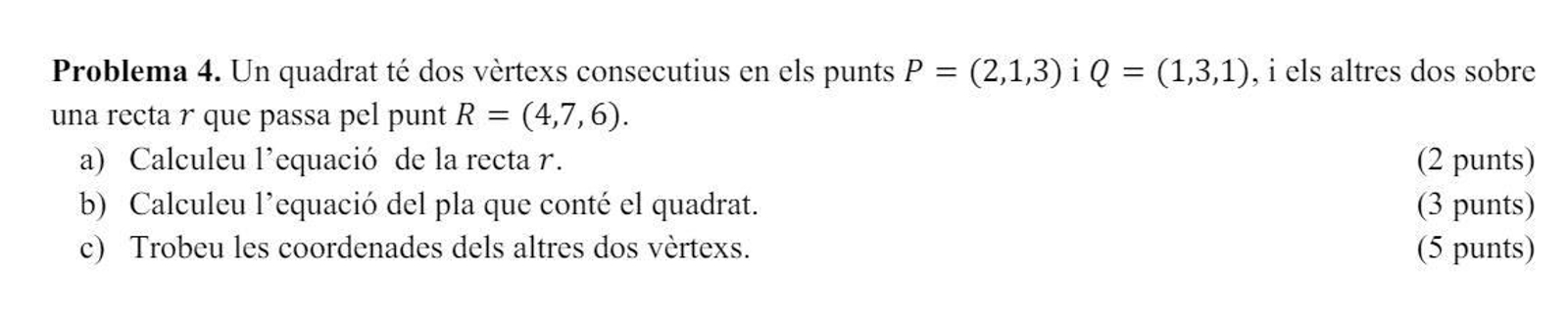 El problema de la discòrdia en l'examen de Matemàtiques II de la PAU