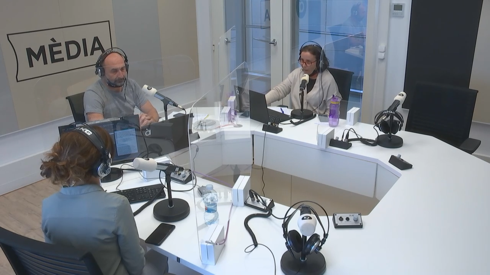 Dani Hermosilla en la pròrroga d'Esports À Punt