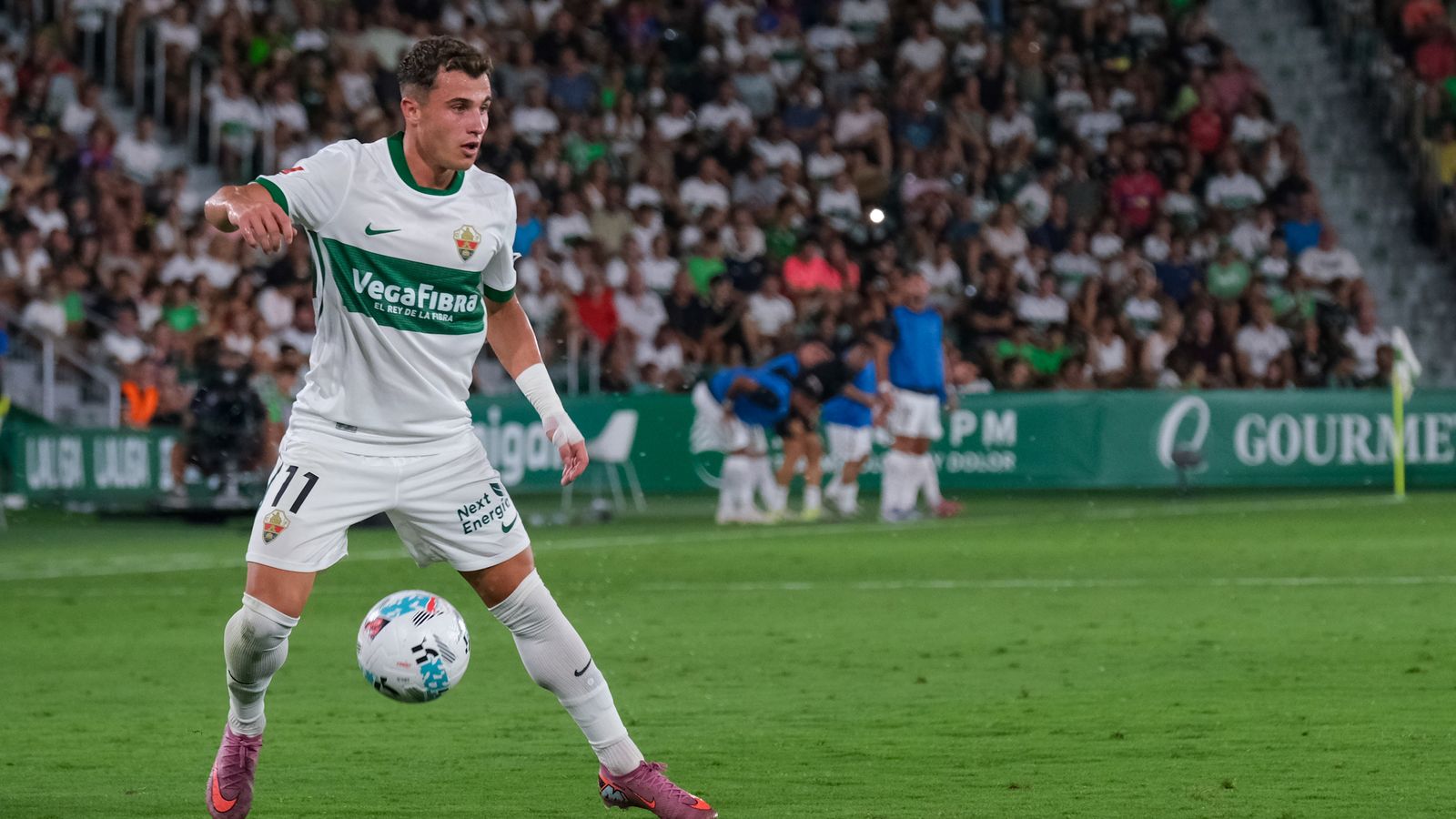 Germán Valera ha sigut l'autor del gol de l'Elx