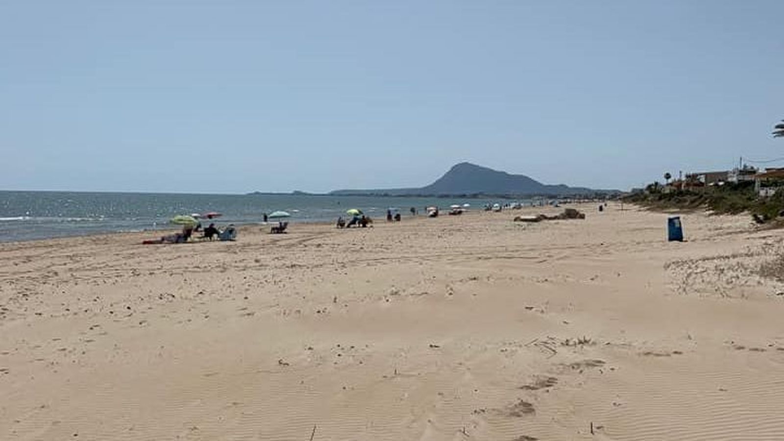Una platja de Dénia