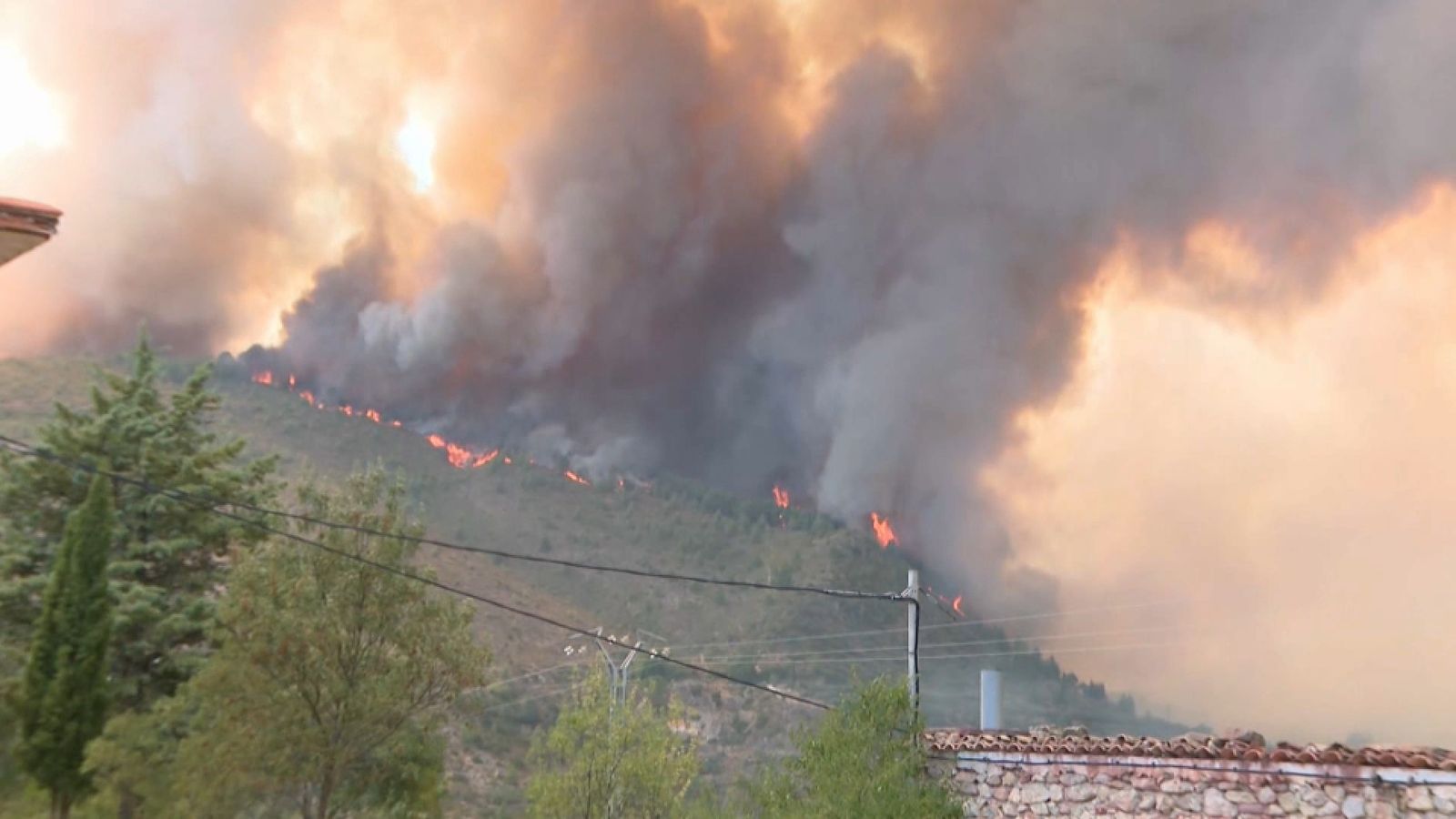 Incendi a la Vall d'Ebo de 2022