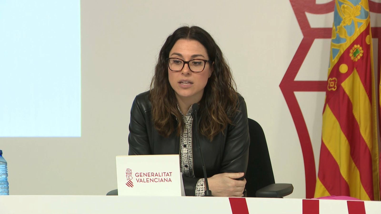 La vicepresidenta del Consell, Aitana Mas, aquest dijous