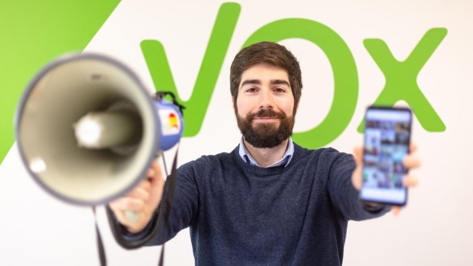 Manuel Mariscal, responsable de Xarxes de Vox