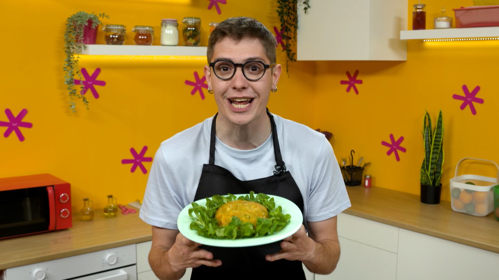 Hamburguesa de salmó i carabasseta