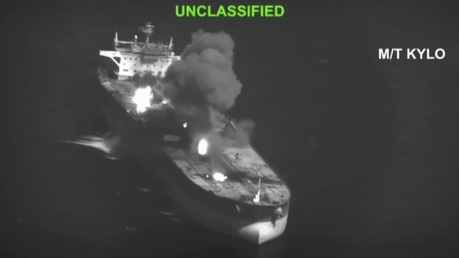 El bombardeig a un petrolier iranià hores abans de l'atac de Teheran