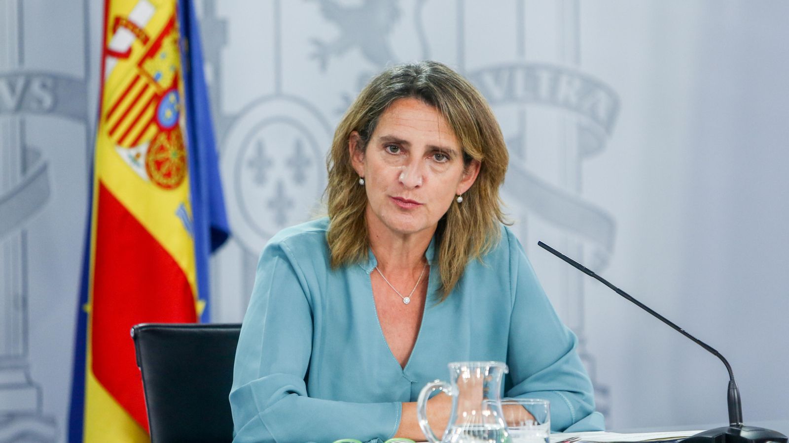 La ministra per a la Transició Ecològica i el Repte Demogràfic, Teresa Ribera