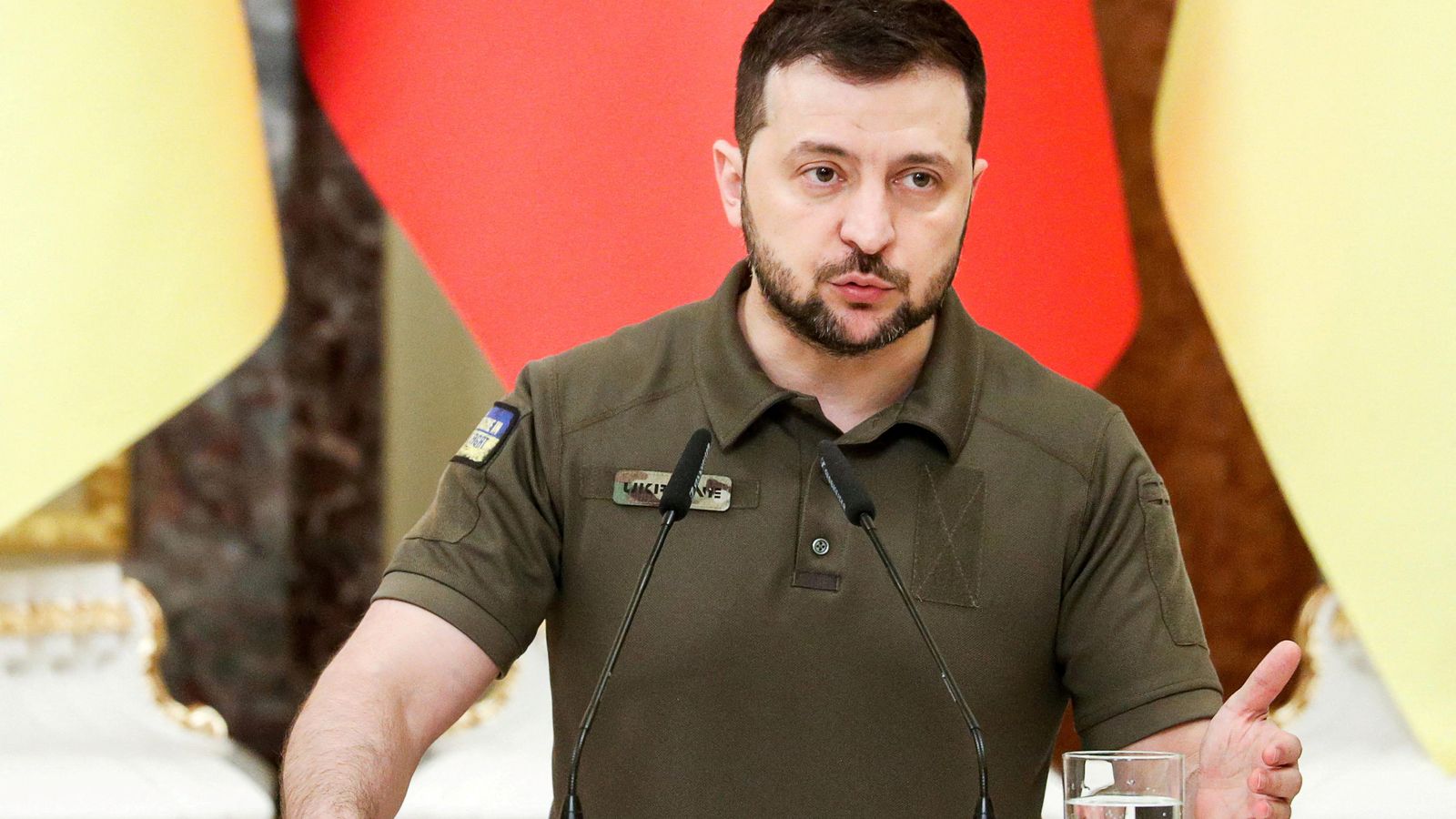 El president d'Ucraïna, Volódimir Zelenski