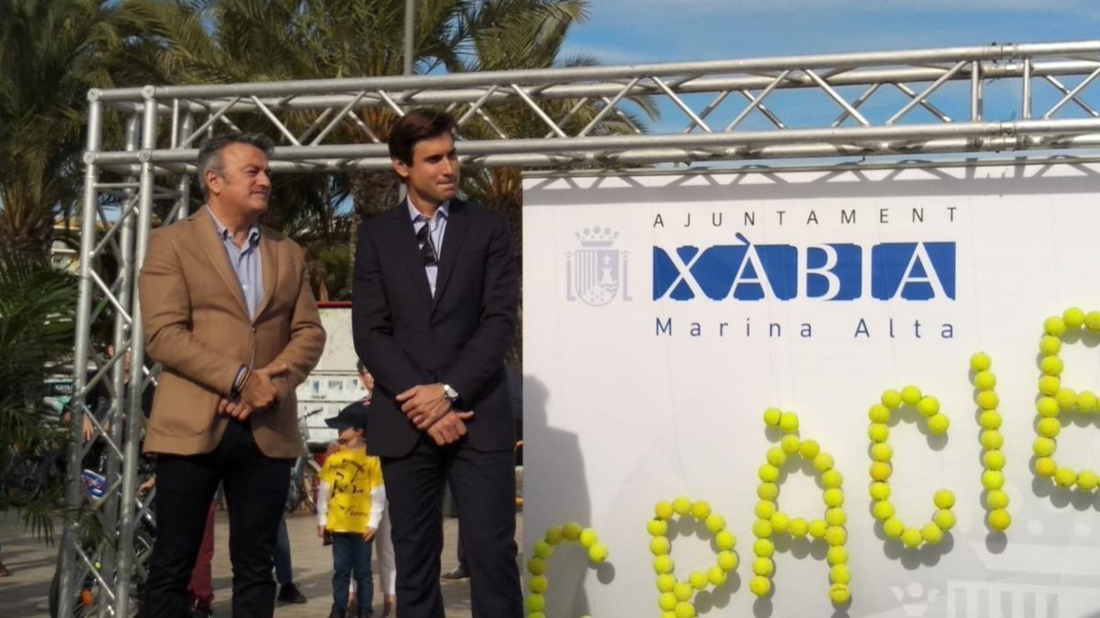 Xàbia homenatja el seu fill predilecte, David Ferrer