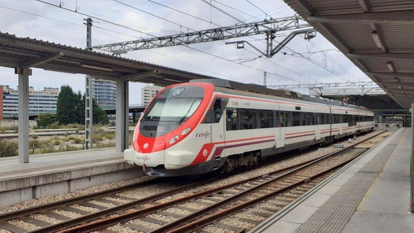 Tren de Rodalia a Astúries