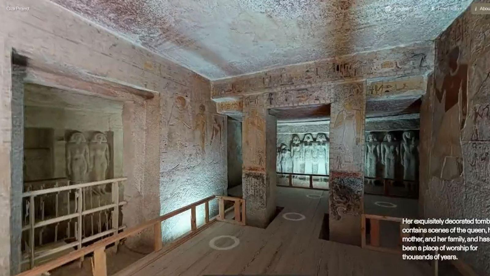 Captura de la visita virtual