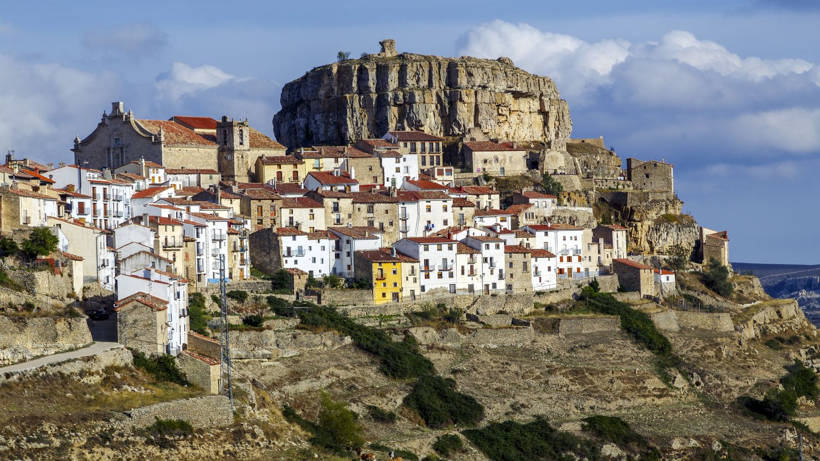 Ares del Maestrat, a l'Alt Maestrat, ha sigut un dels municipis que ha passat la nit sota zero