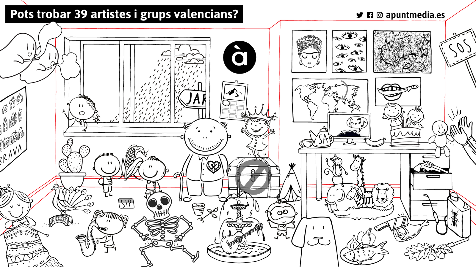 Pots trobar 39 artistes i grups valencians?