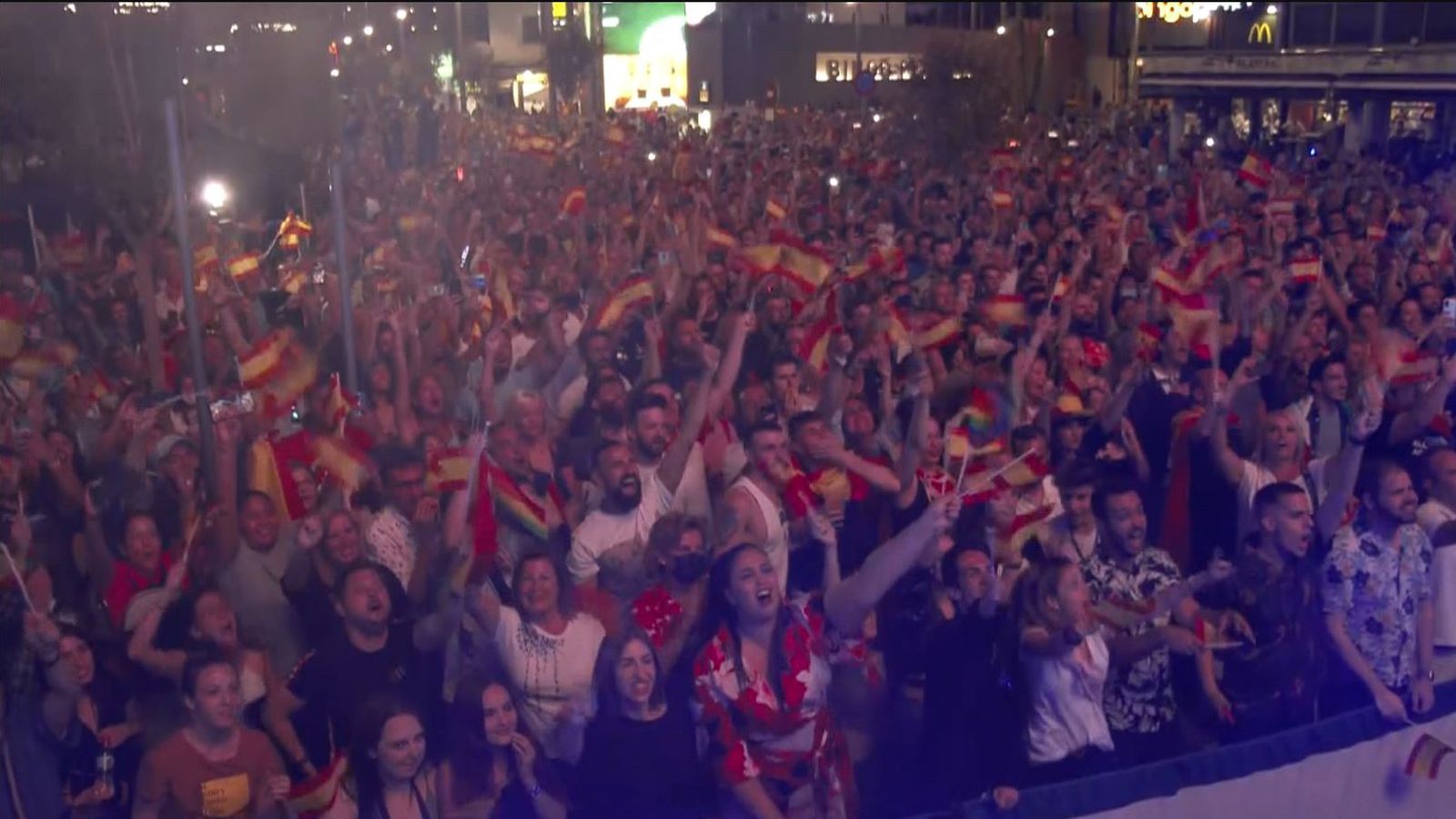 Eurovisió ompli Benidorm, amb una ocupació del 90%