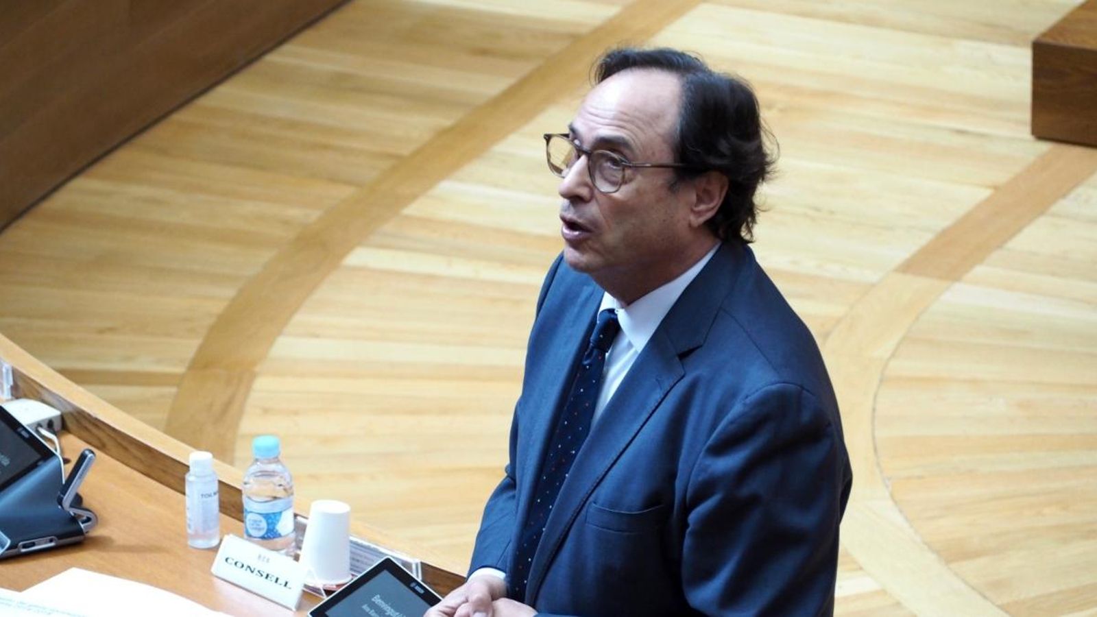 El conseller d'Hisenda i Model Econòmic, Vicent Soler