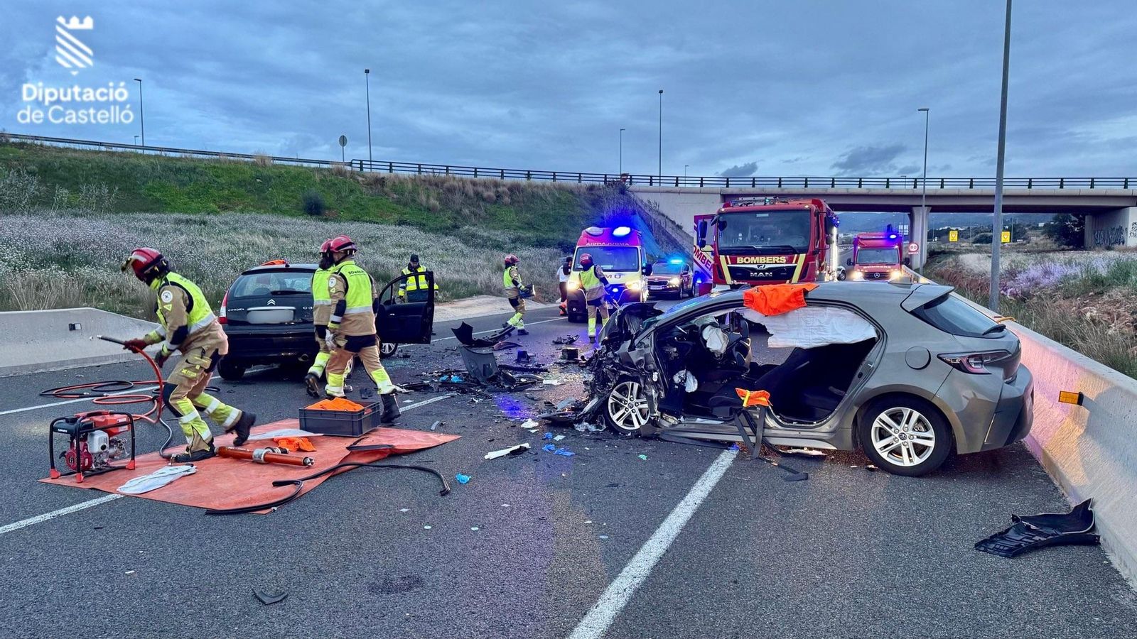 Accident de trànsit a Torreblanca amb dos morts el passat 1 de març