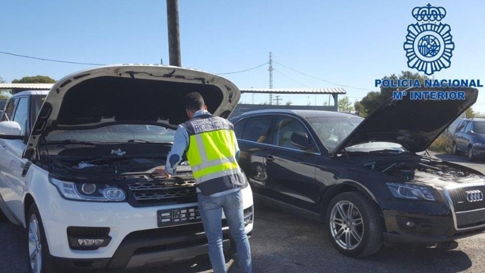 La Policia Nacional deté el cap d'una organització criminal que furtava cotxes a Itàlia i els venia a Espanya