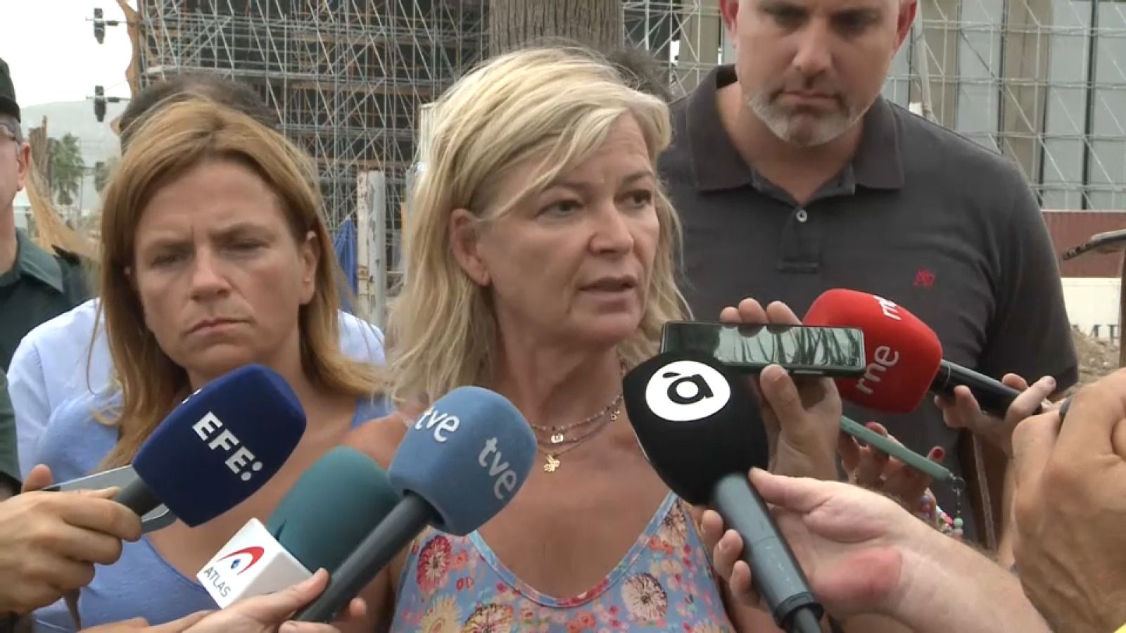 La consellera de Justícia, Gabriela Bravo, aquest dissabte a Cullera