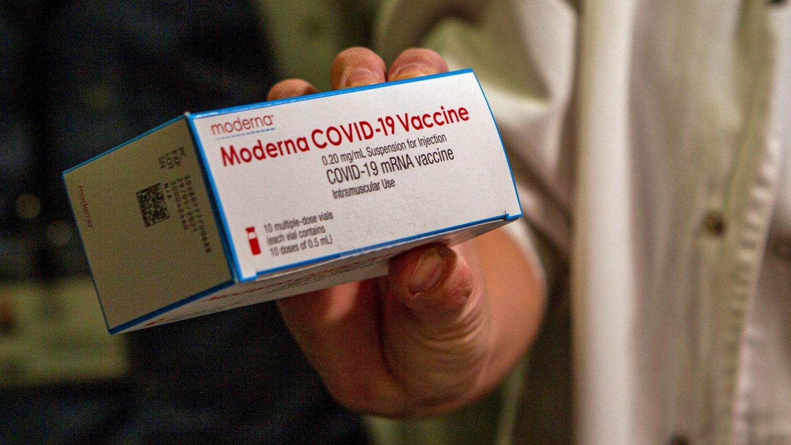 Imatge d'arxiu de la vacuna de la farmacèutica Moderna