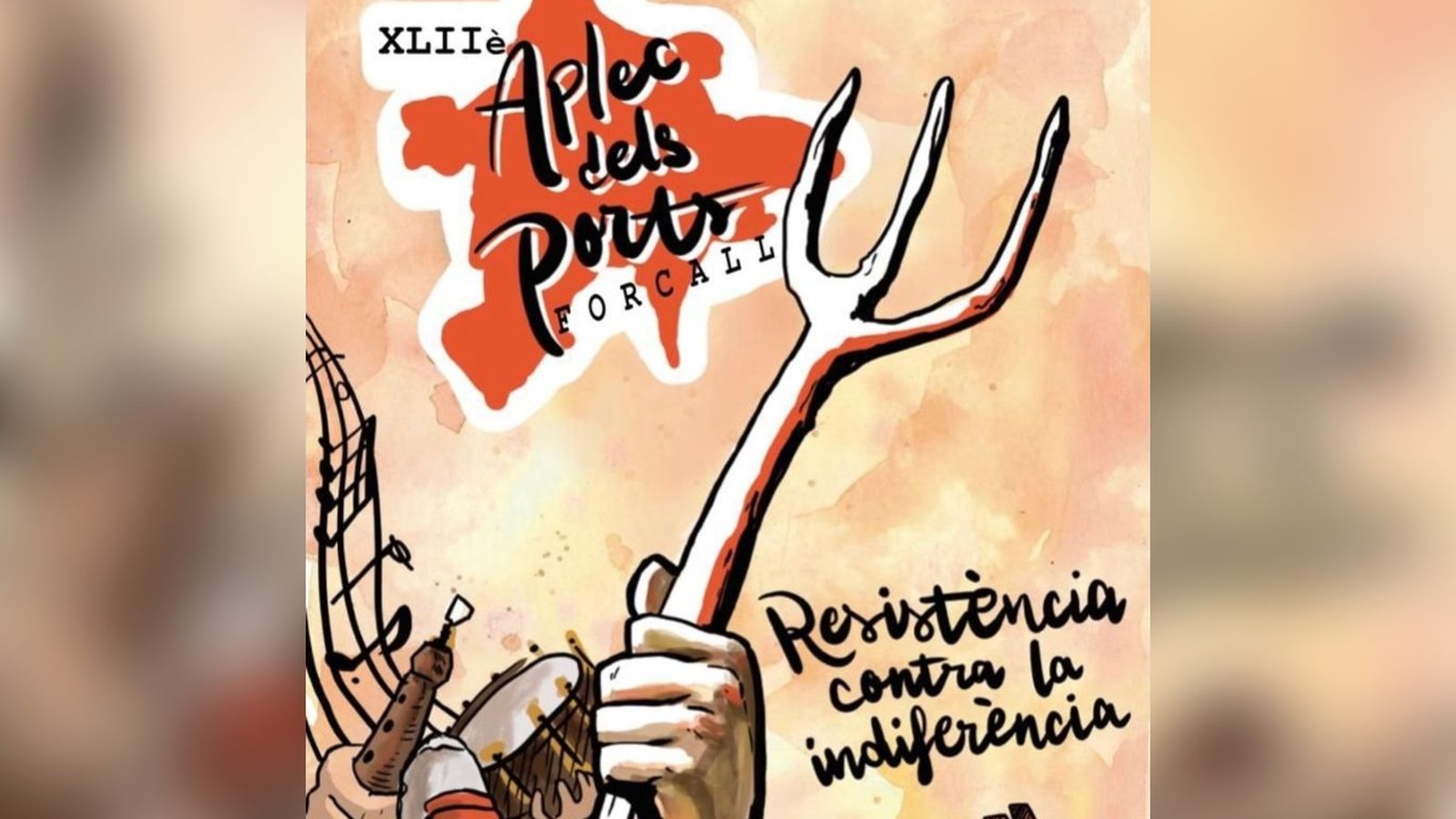 Cartell de la 42a edició de l’Aplec dels Ports