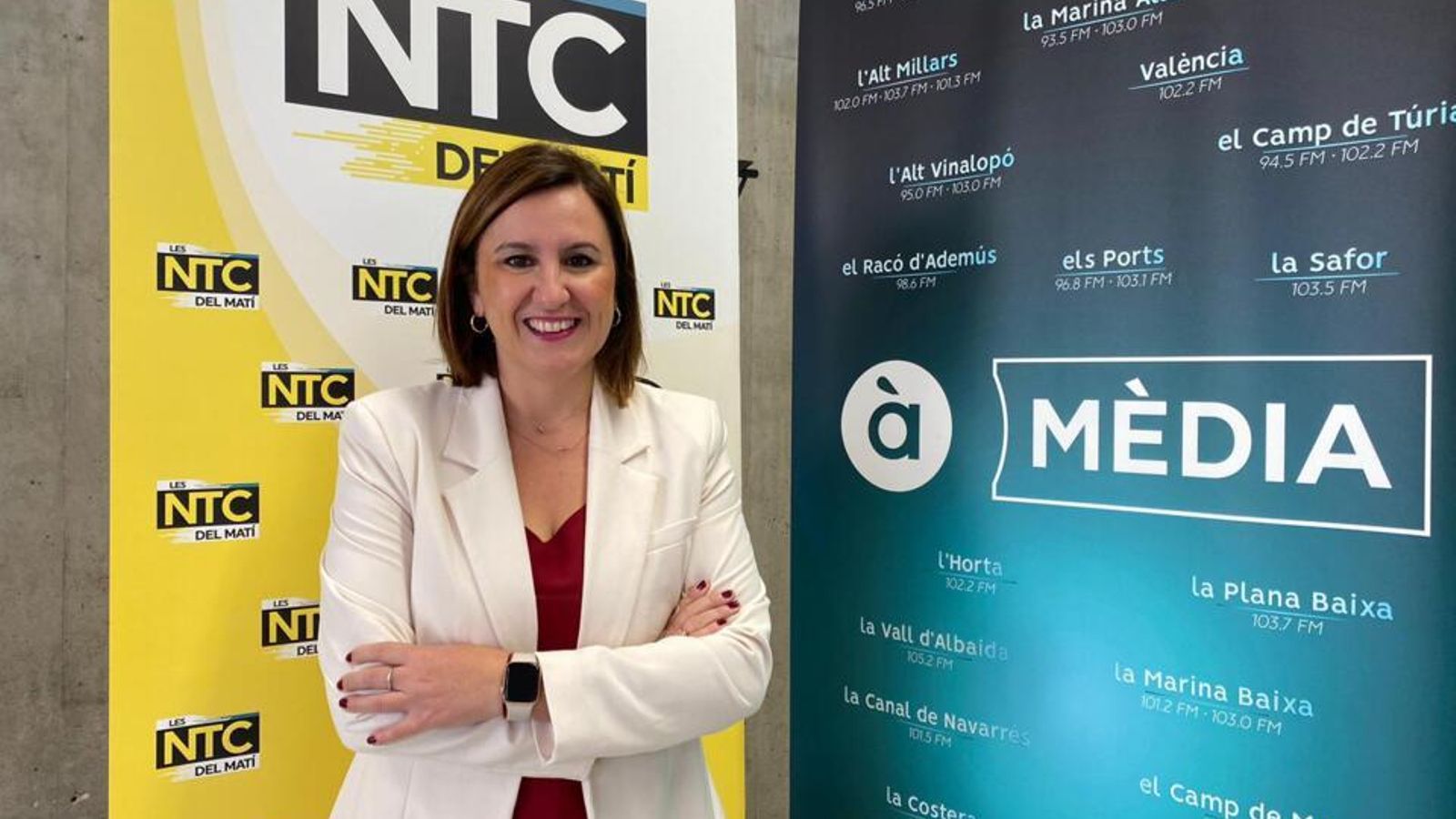 La síndica del PP valencià a les Corts, María José Catalá, entrevistada aquest dijous en 'Les notícies del matí'