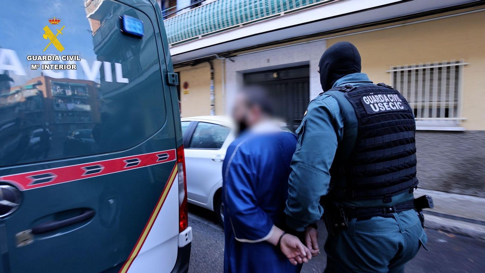 Detenció de l'home acusat de captar menors per a Daesh a Madrid