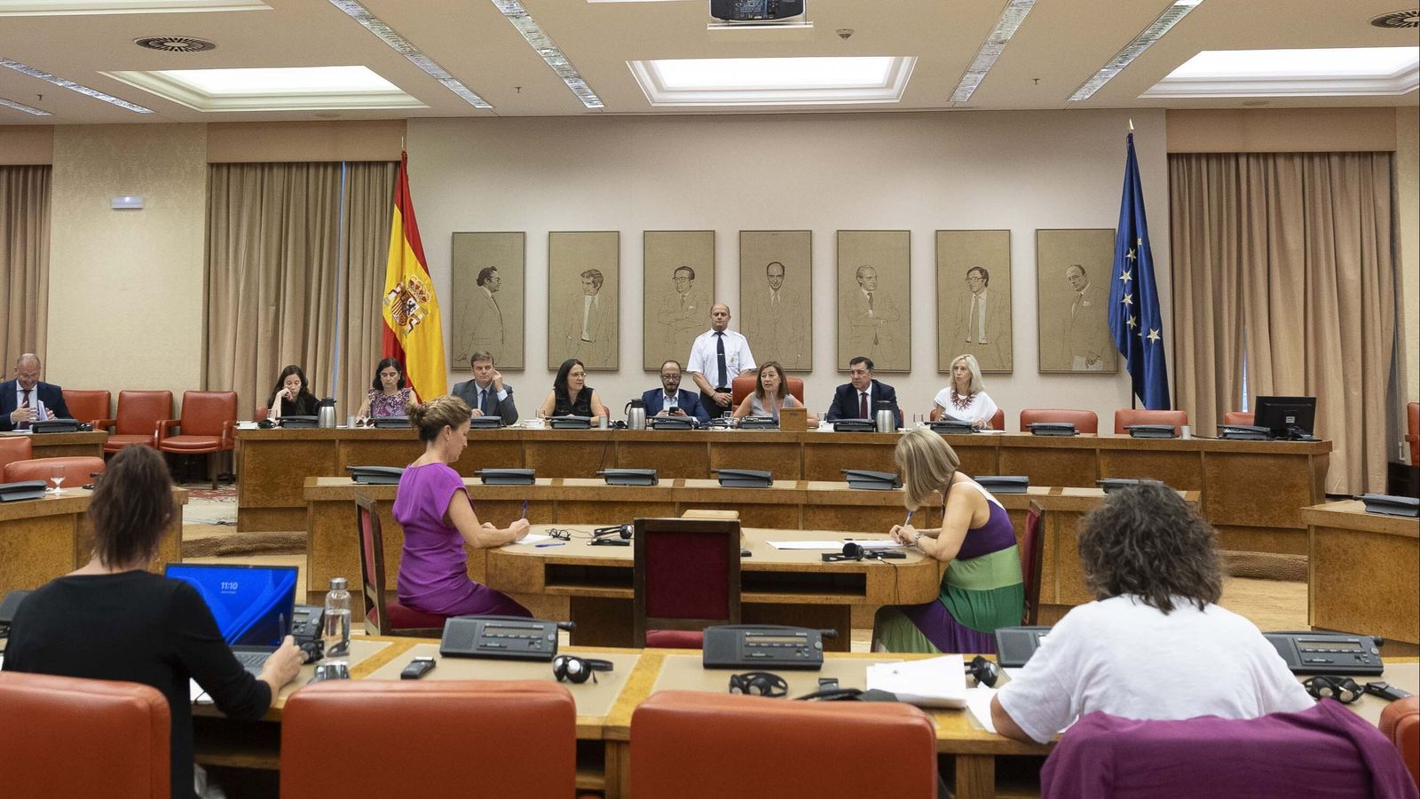 Celebració del ple de la Diputació Permanent