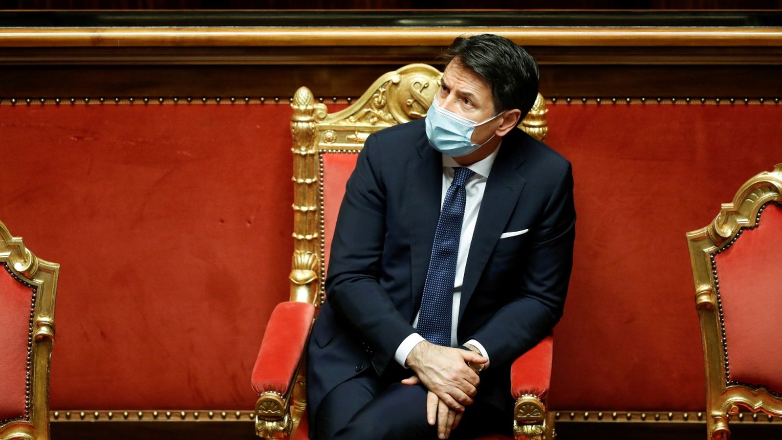 El fins ara primer ministre Giuseppe Conte, en una imatge d'arxiu