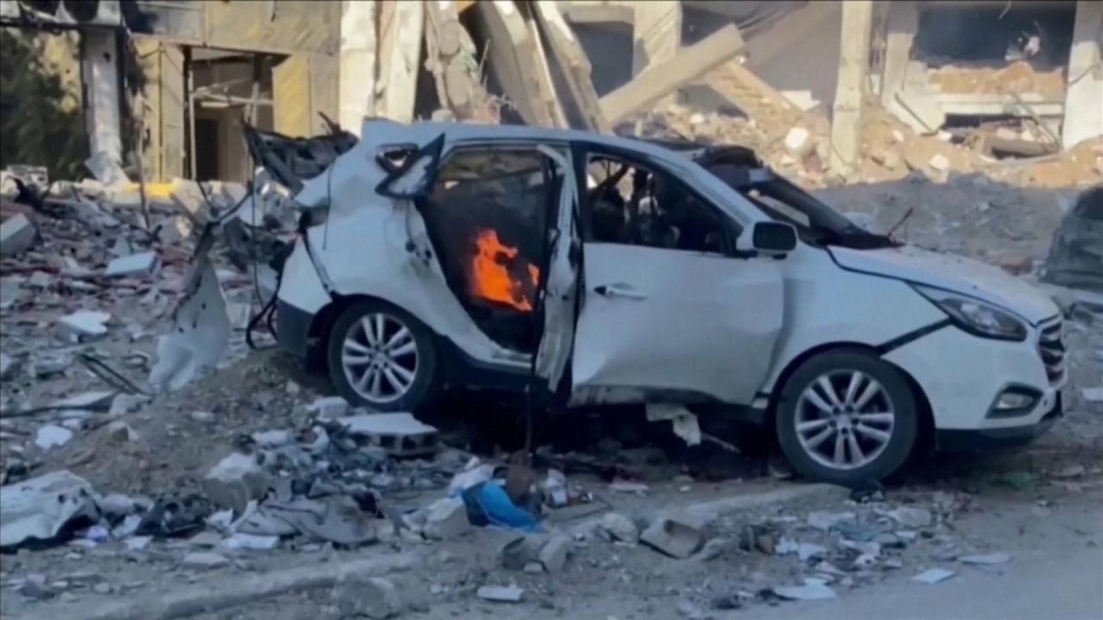 Imatges posteriors a l'atemptat d'Ismail Haniyeh