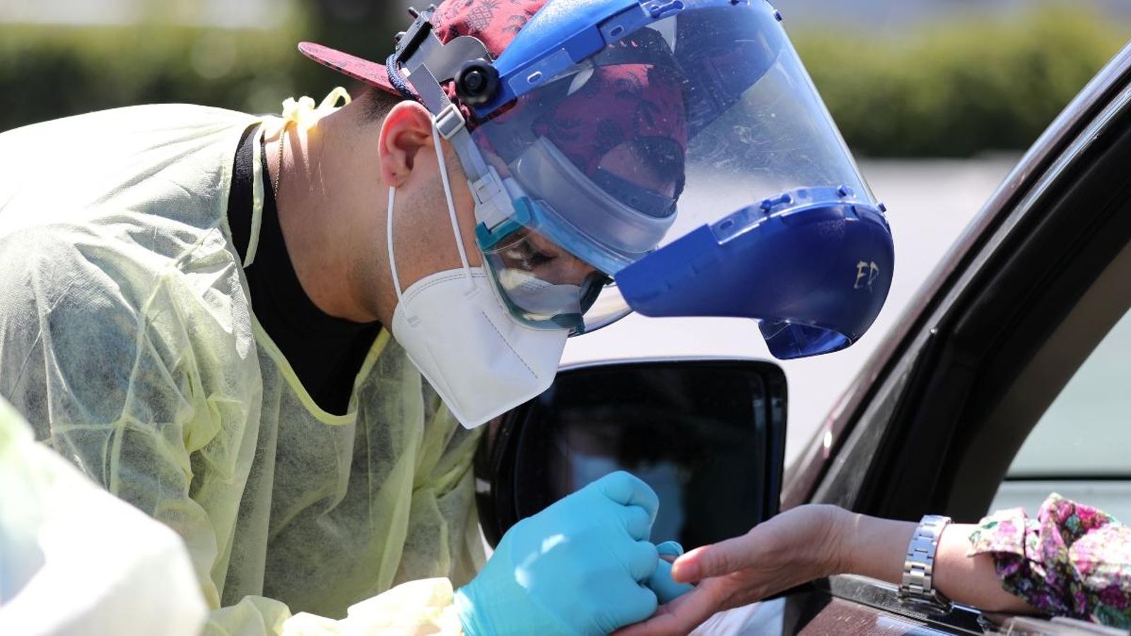 Tests fests als cotxes a Los Angeles