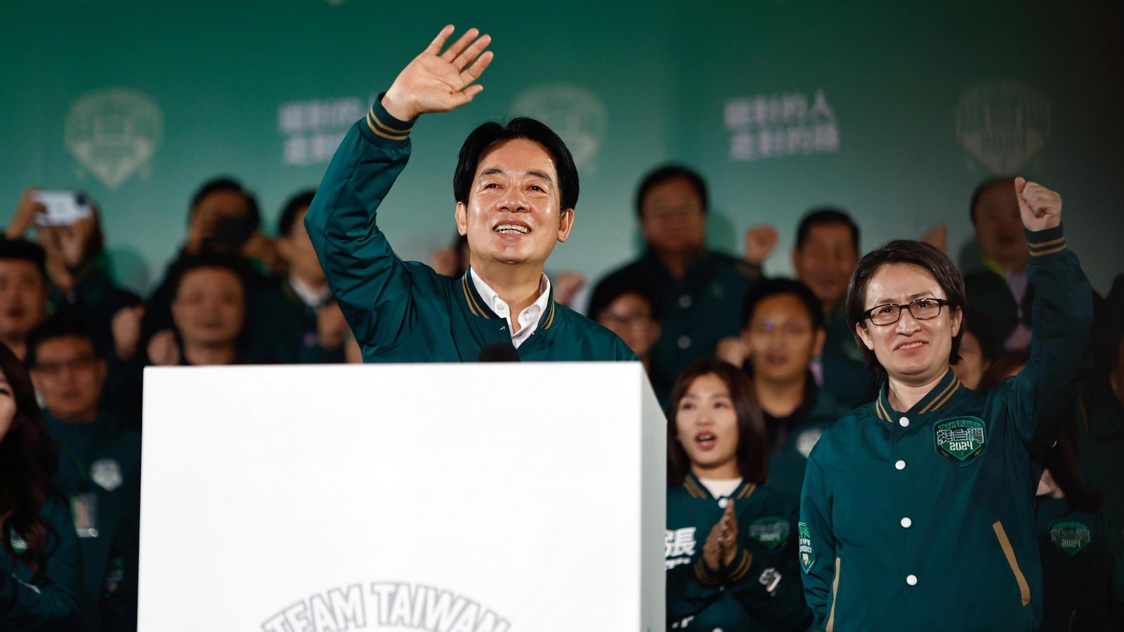 El candidat William Lai guanya les eleccions de Taiwan