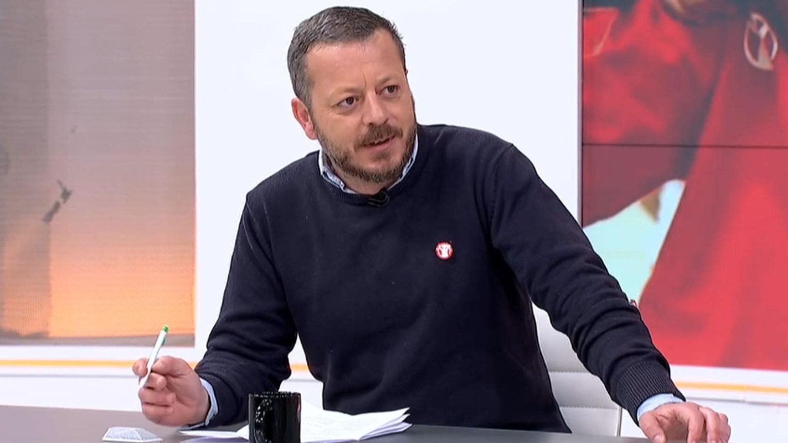 Rodrigo Hernández, director de Save The Children a la Comunitat Valenciana, en 'À Punt Notícies matí'