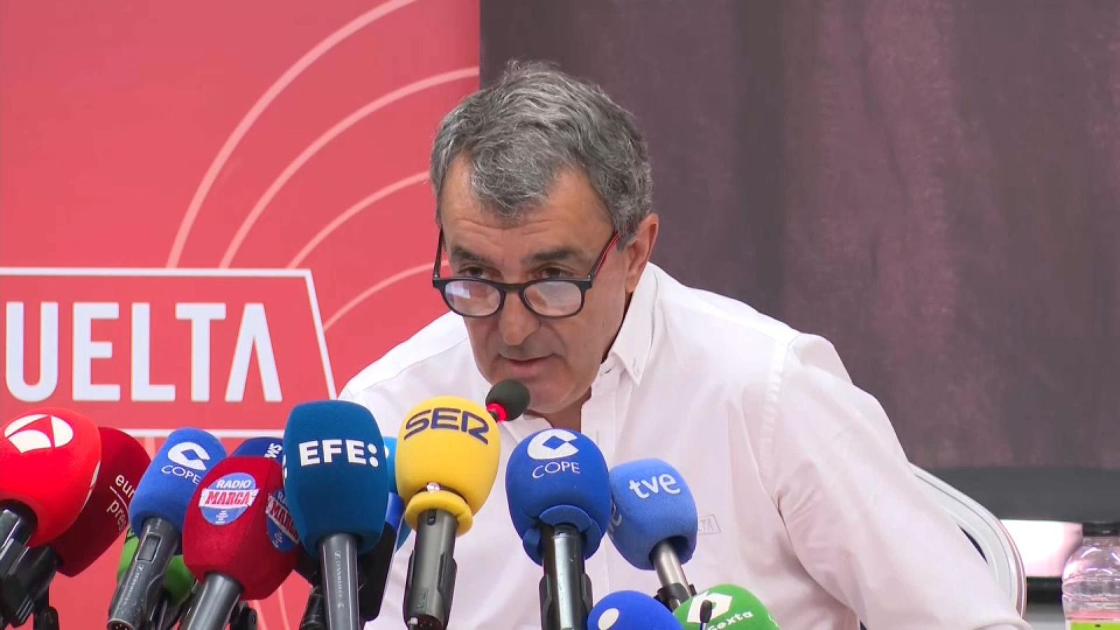 El director de La Vuelta, Javier Guillén