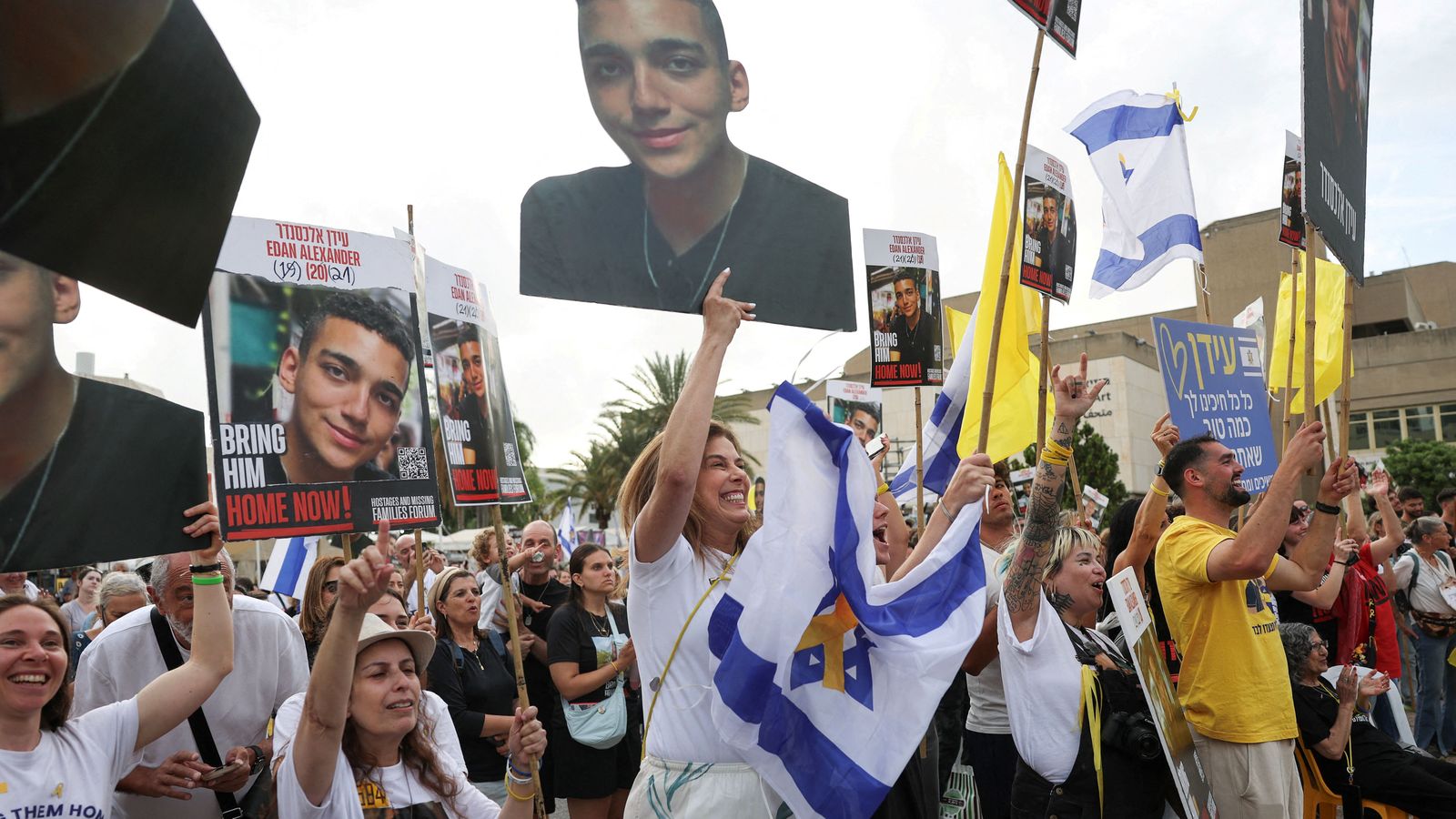 Celebracions per l'alliberament de l'ostatge