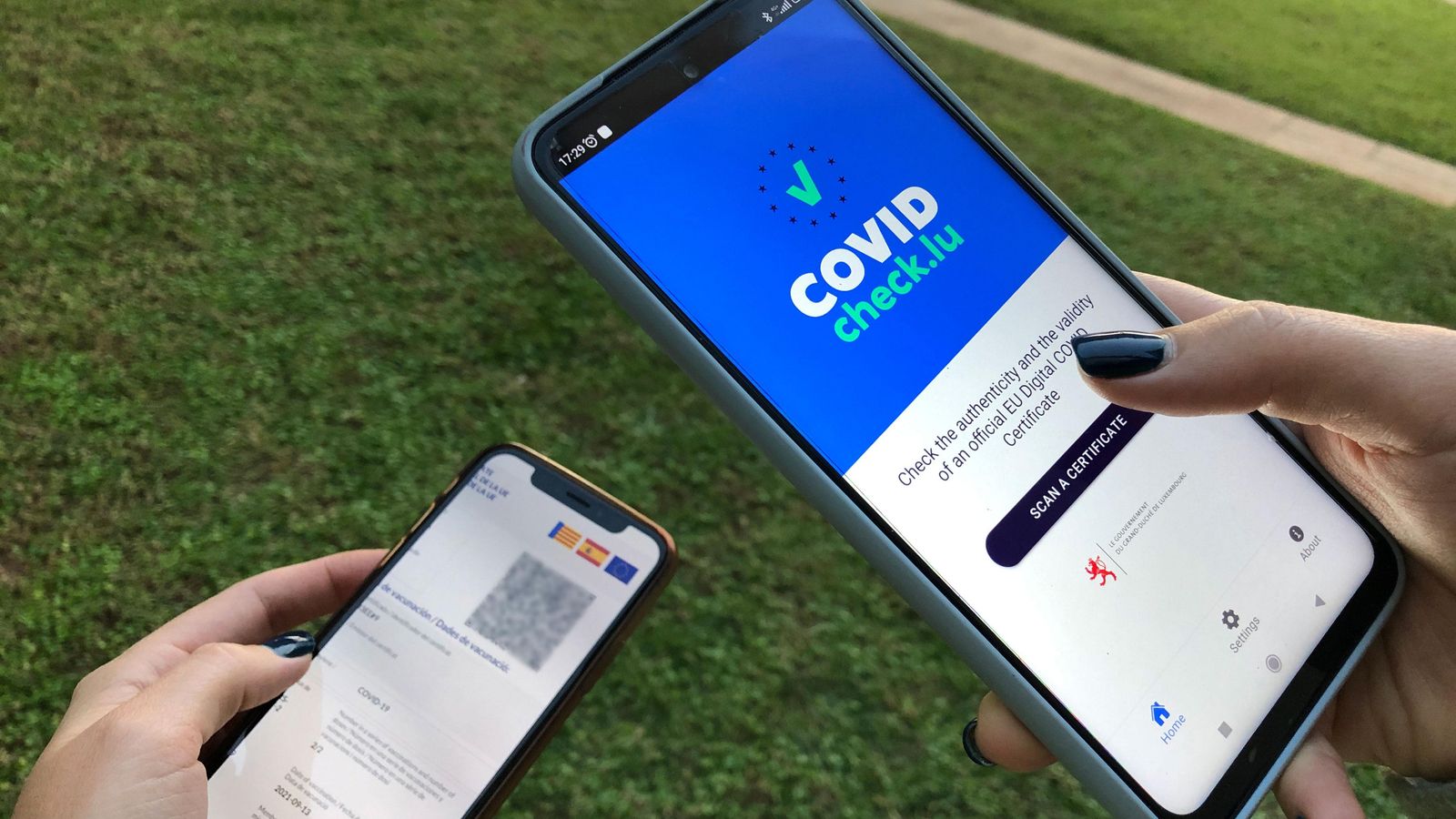 L'aplicació CovidCheck