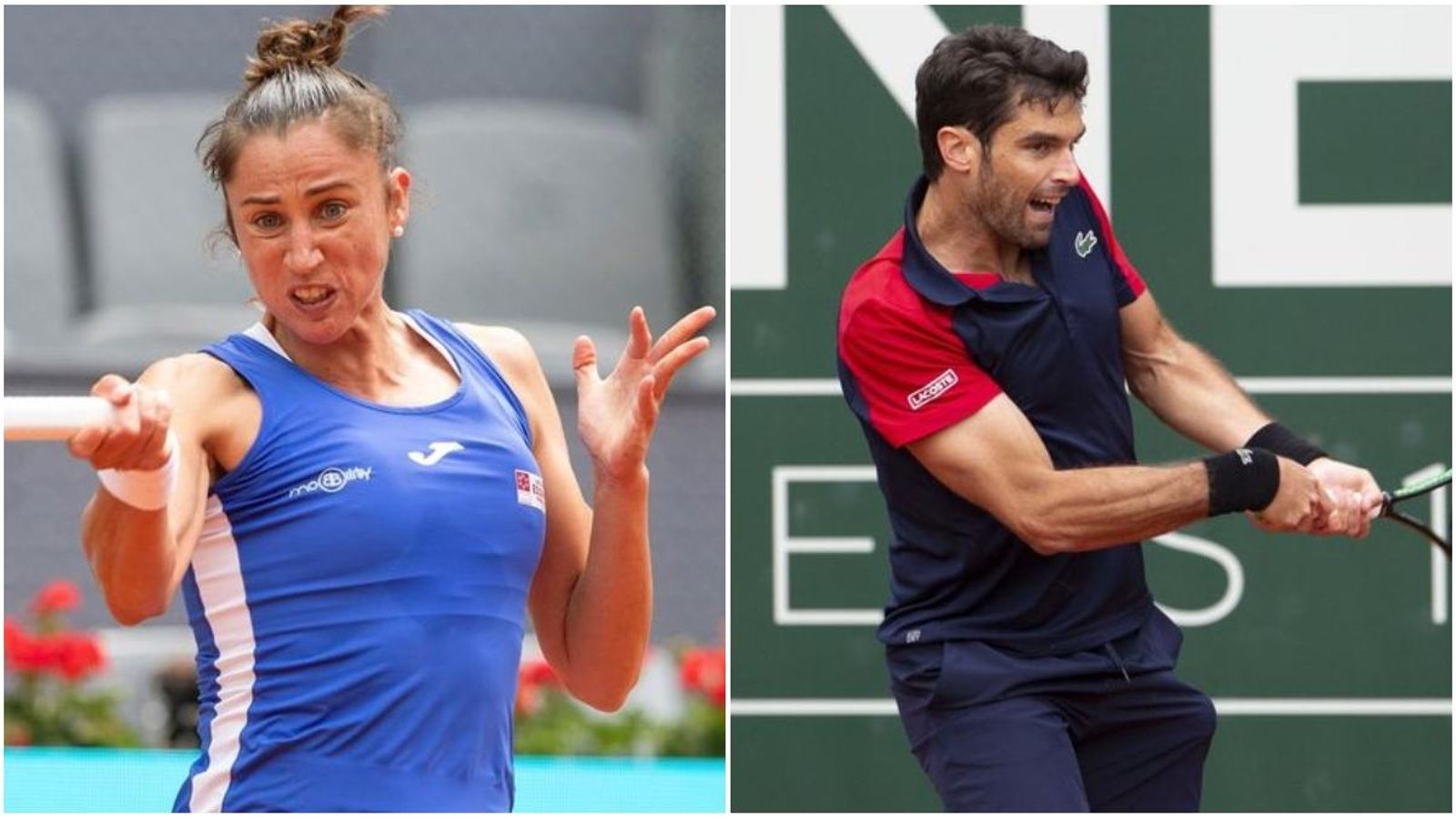 Els tenistes Sara Sorribes i Pablo Andújar participaran en els Jocs Olímpics