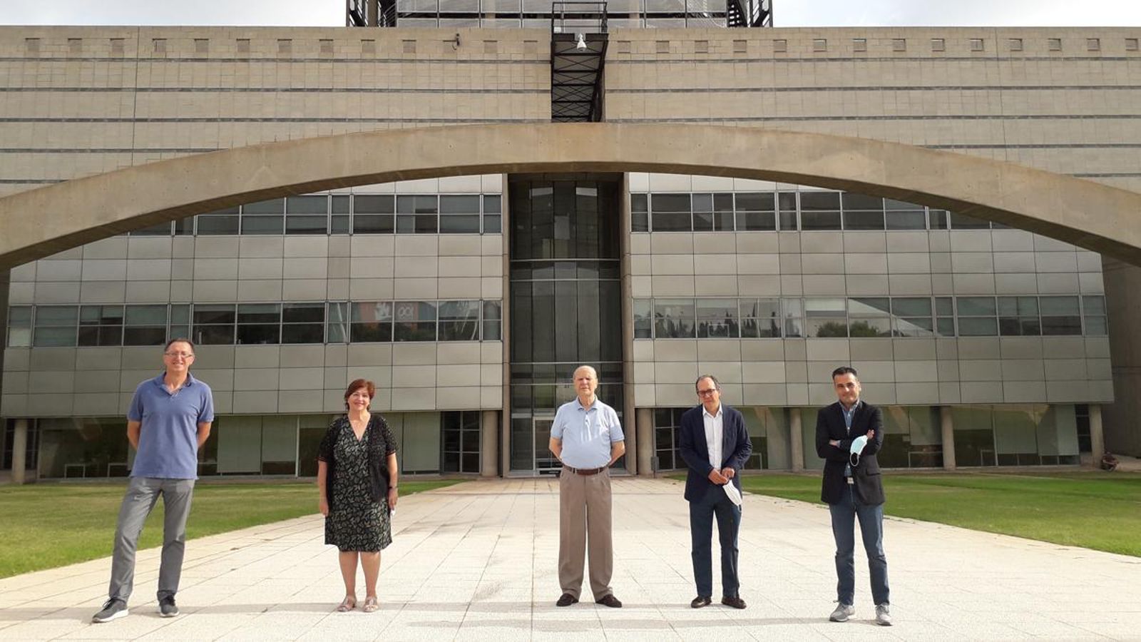 Imatge prèvia a la reunió a la seu d'À Punt a Burjassot