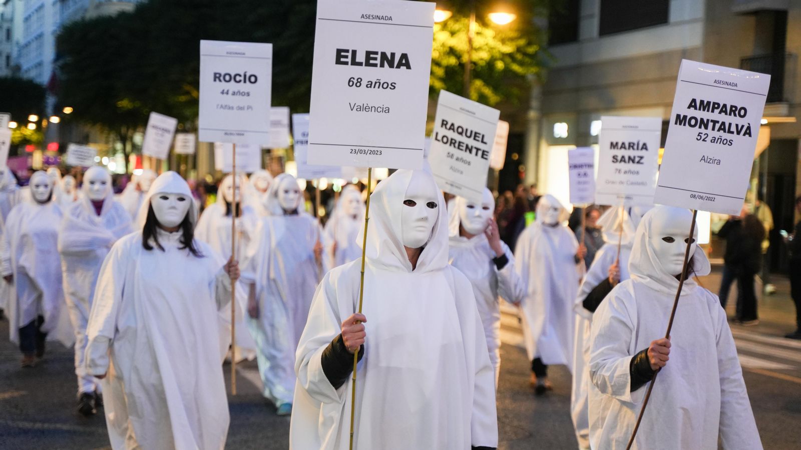 Manifestacions al llarg de la Comunitat Valenciana aquest 8 de març