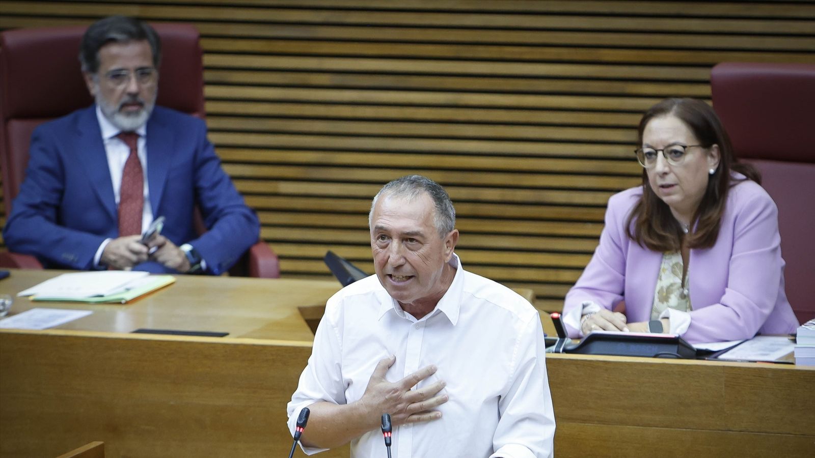 Baldoví, aquest dijous en el faristol de les Corts