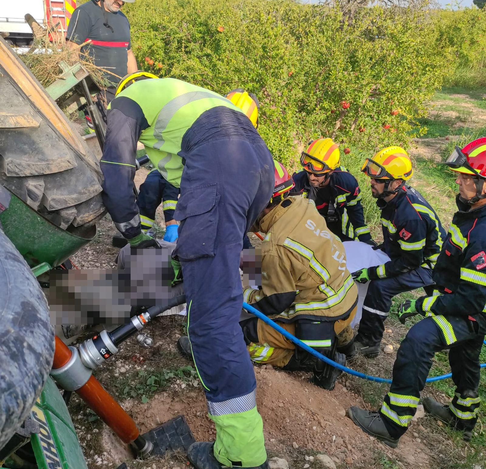 Intervenció dels bombers