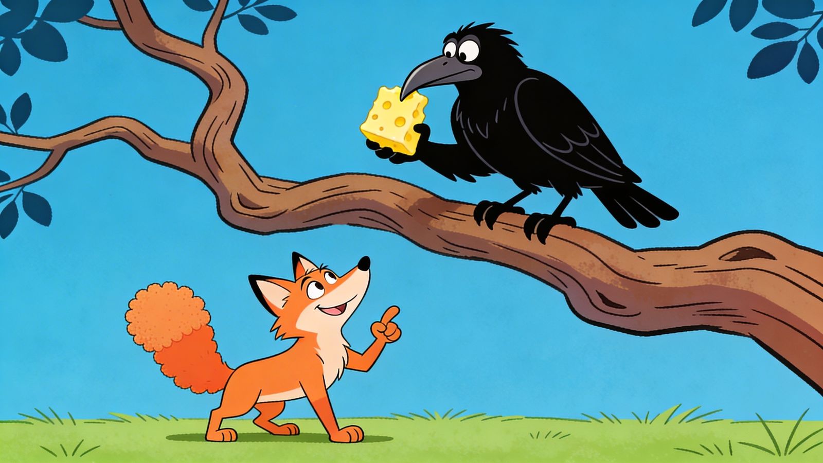 The fox and the raven